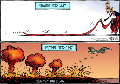 LINES IN SYRIA by Nate Beeler