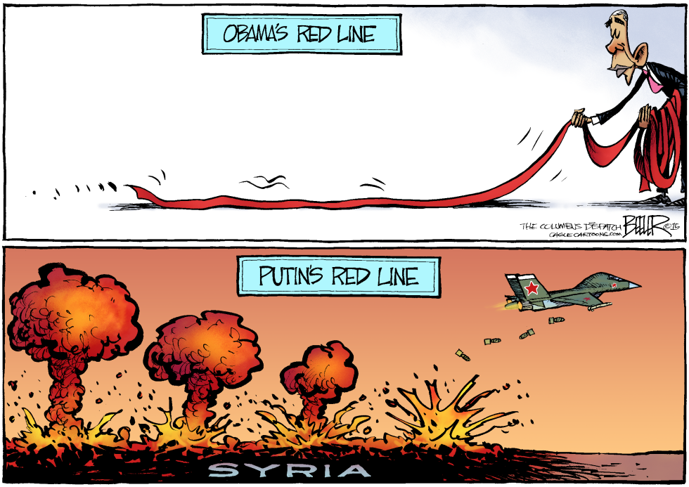  LINES IN SYRIA by Nate Beeler