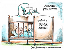 GUN CULTURE AND NRA by Dave Granlund