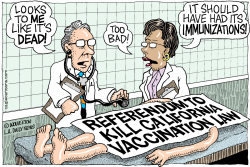 LOCAL-CA VACCINATION LAW REPEAL by Wolverton