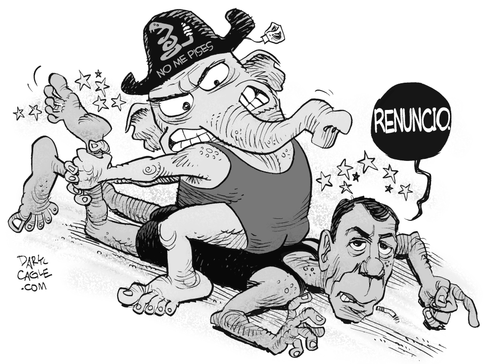  JOHN BOEHNER RENUNCIA by Daryl Cagle