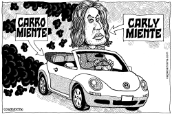 CARLY MIENTE CARRO MIENTE by Wolverton