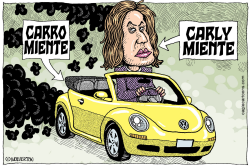 CARLY MIENTE CARRO MIENTE  by Wolverton