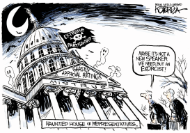 HAUNTED HOUSE OF REPRESENTATIVES by Jeff Koterba