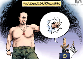 PUñETAZO DE PUTIN  by Nate Beeler