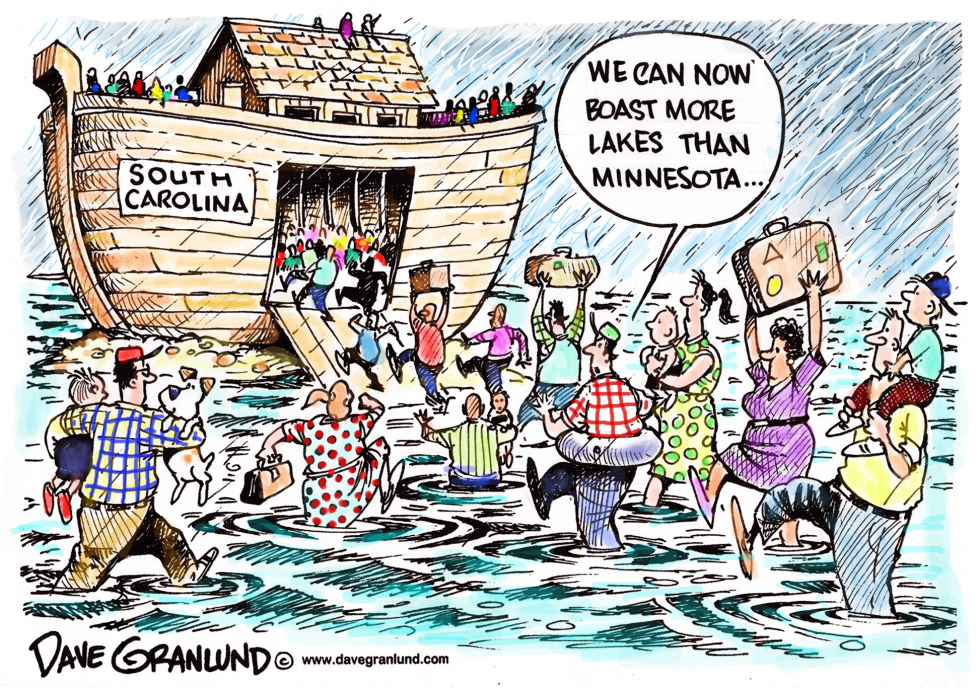  SOUTH CAROLINA FLOODING by Dave Granlund