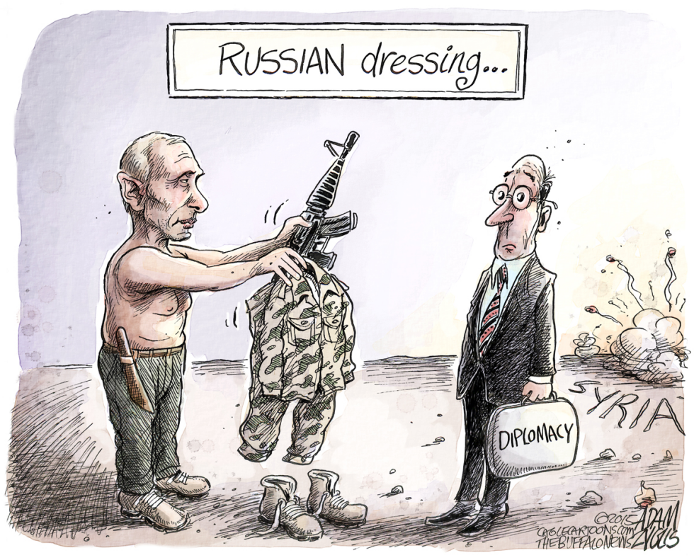  RUSSIAN DRESSING by Adam Zyglis