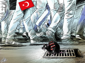 TURKEY TERROR ATTACK by Osama Hajjaj