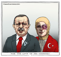 FOR THE LOVE OF HIS COUNTRY by Joep Bertrams