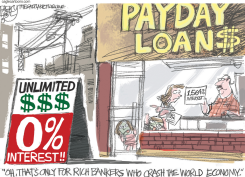 PAYDAY LENDERS by Pat Bagley