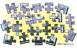 REPUBLICAN JIGSAW PUZZLE by Daryl Cagle