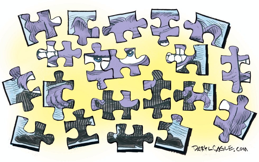  REPUBLICAN JIGSAW PUZZLE by Daryl Cagle