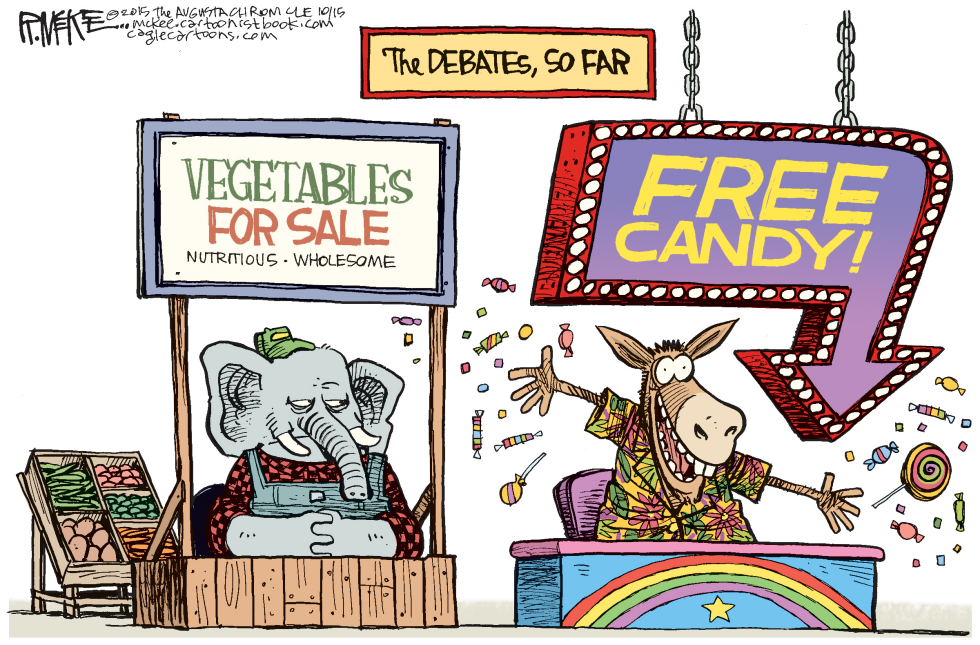  FREE CANDY by Rick McKee