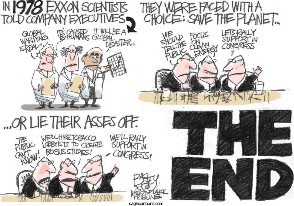  EXXON KNEW by Pat Bagley