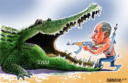 PUTIN IN SYRIA by Sabir Nazar