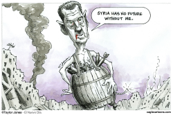 A BARREL OF BASHAR by Taylor Jones