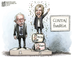 CNN DEBATE by Adam Zyglis