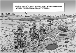 KICKING THE AFGHANISTAN CAN DOWN THE ROAD by RJ Matson