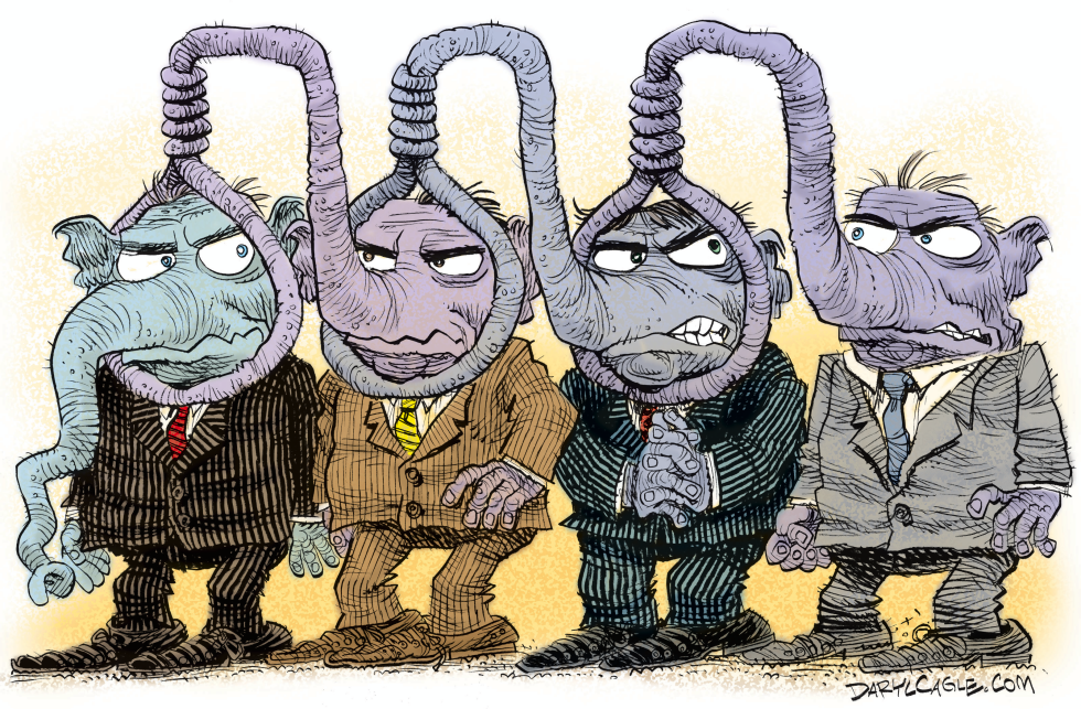  REPUBLICAN NOOSES by Daryl Cagle