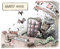 THE HAUNTING by Adam Zyglis