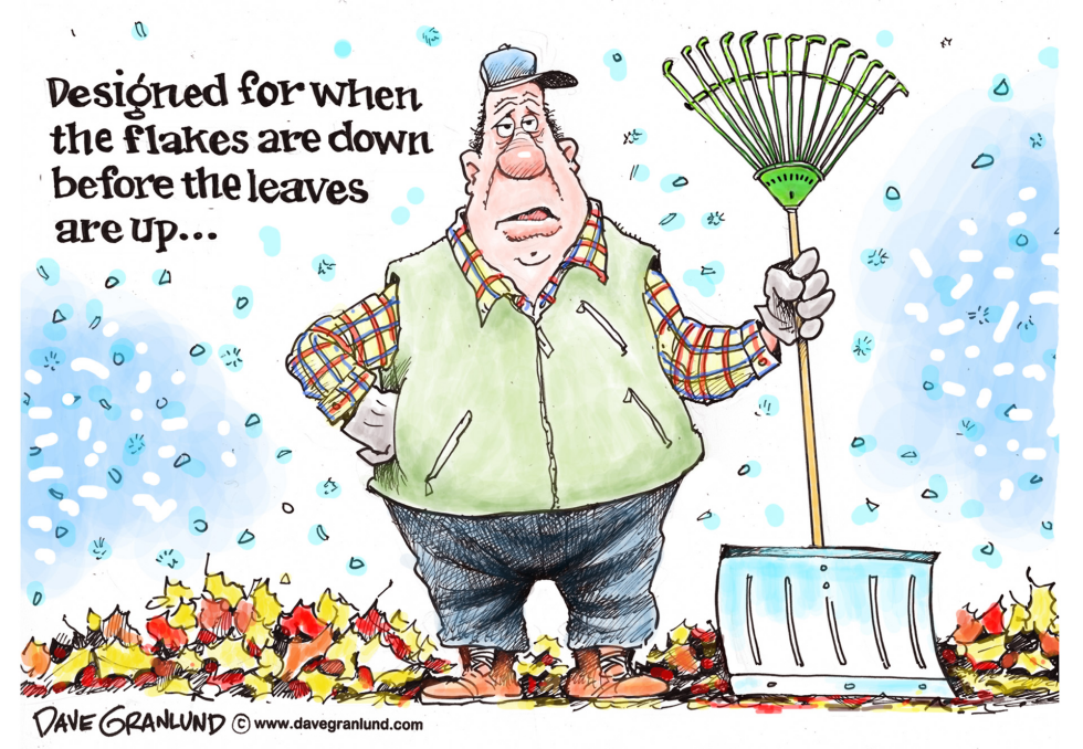  RAKES AND FLAKES by Dave Granlund