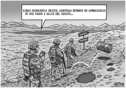 PATEANDO EL BARRIL DE AFGHANISTAN CAMINO ABAJO by RJ Matson