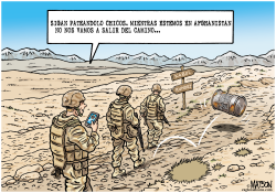 PATEANDO EL BARRIL DE AFGHANISTAN CAMINO ABAJO  by RJ Matson