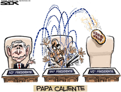 GUERRA DE PAPA CALIENTE  by Steve Sack