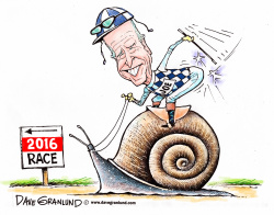 JOE BIDEN 2016 JOCKEY by Dave Granlund