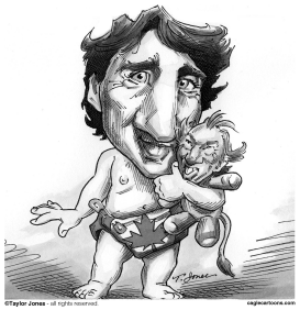 JUSTIN TRUDEAU by Taylor Jones