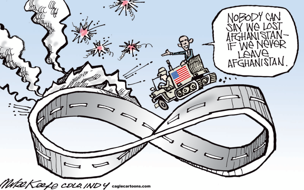  ENDLESS AFGHANISTAN by Mike Keefe