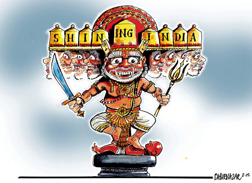  SHINING INDIA by Sabir Nazar