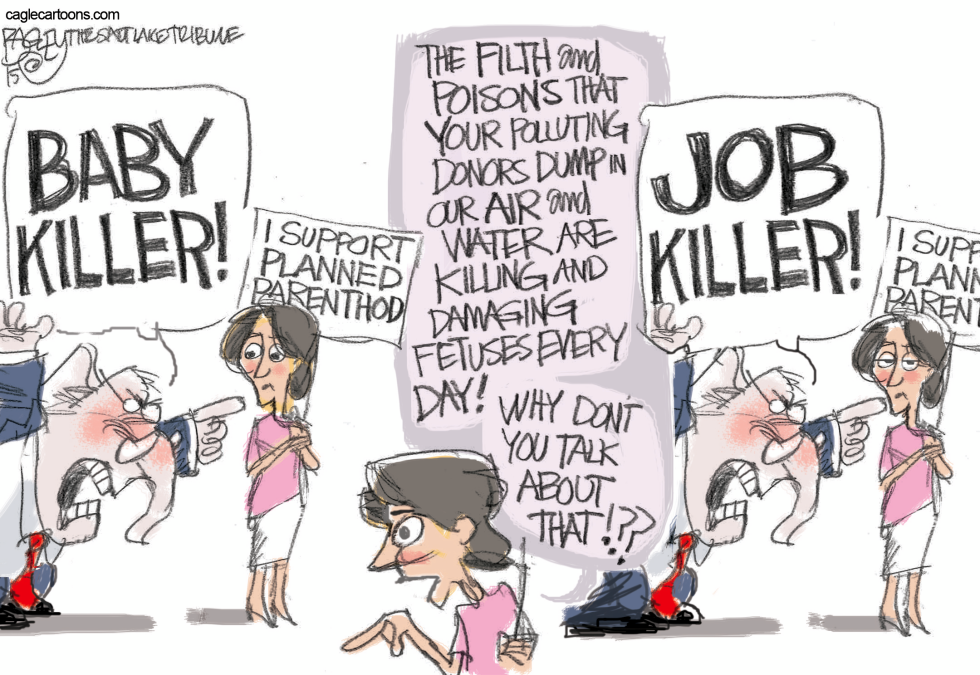  GOP ARGUMENT by Pat Bagley