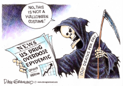 US DRUG OVERDOSES by Dave Granlund