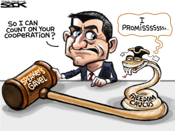 SNAKY RYAN by Steve Sack