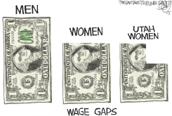 LOCAL UTAH PAY GAP by Pat Bagley