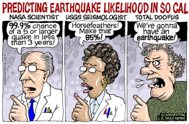 LOCAL-CA PREDICTING QUAKES IN SO CAL by Wolverton