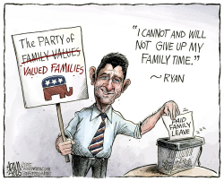 PAUL RYAN by Adam Zyglis