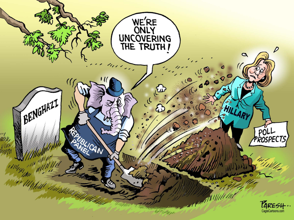  HILLARY AND BENGHAZI by Paresh Nath