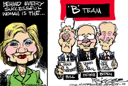 THE B TEAM by Milt Priggee