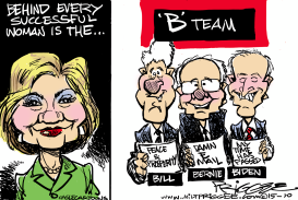 THE B TEAM by Milt Priggee