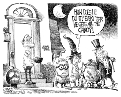 HALLOWEEN INEQUALITY by John Darkow