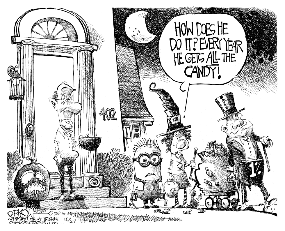  HALLOWEEN INEQUALITY by John Darkow