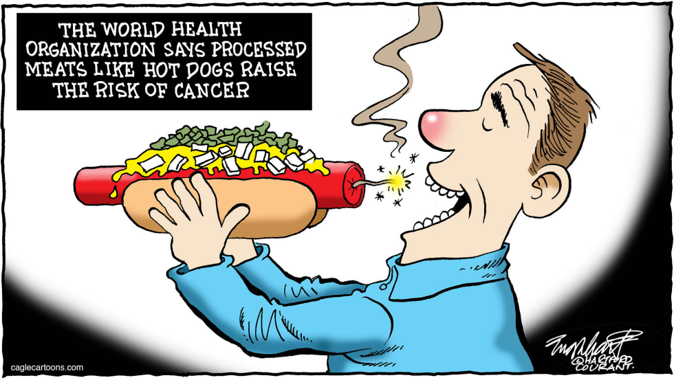  HOT DOGS by Bob Englehart