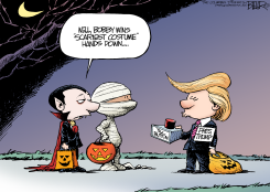 HALLOWEEN COSTUME by Nate Beeler