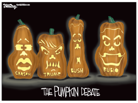 PUMPKIN DEBATE  by Bill Day