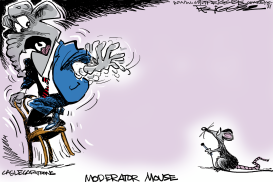 MODERATORS by Milt Priggee