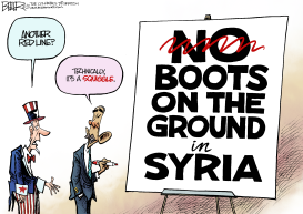 SYRIA SQUIGGLE by Nate Beeler