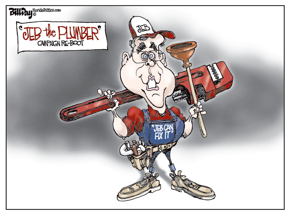  JEB THE PLUMBER  by Bill Day