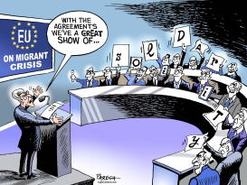 EU SUMMIT ON MIGRANTS by Paresh Nath